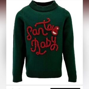 Lola and the Boys Santa Baby sweater- size 10